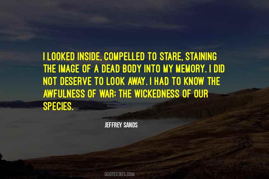 I Looked Away Quotes #578346