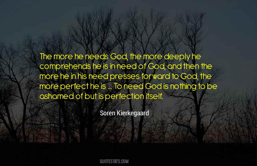 Need Of God Quotes #146099