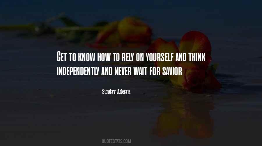 Quotes About Savior #1308562