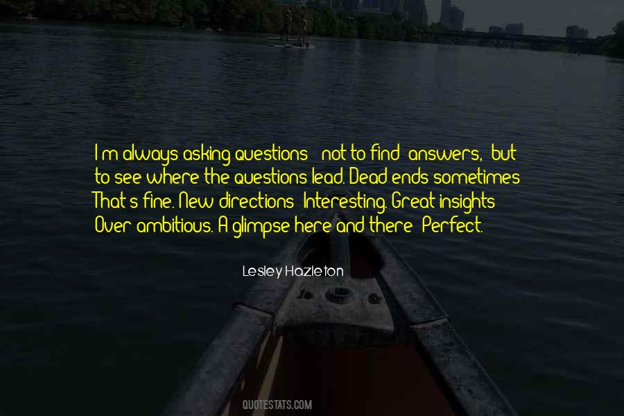 Quotes About Asking For Directions #904558