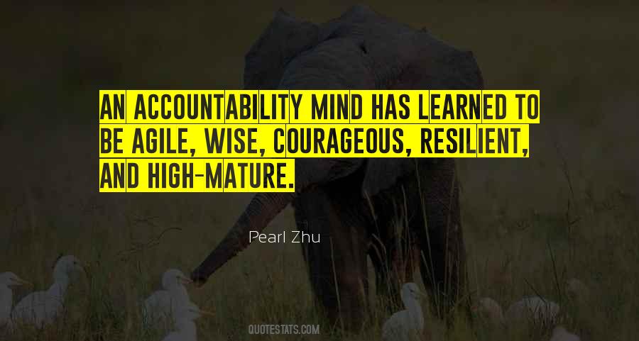 Mature Mind Quotes #1815715