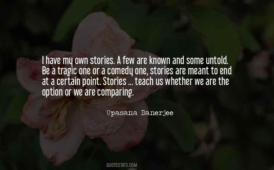 Quotes About Tragic Stories #1531962