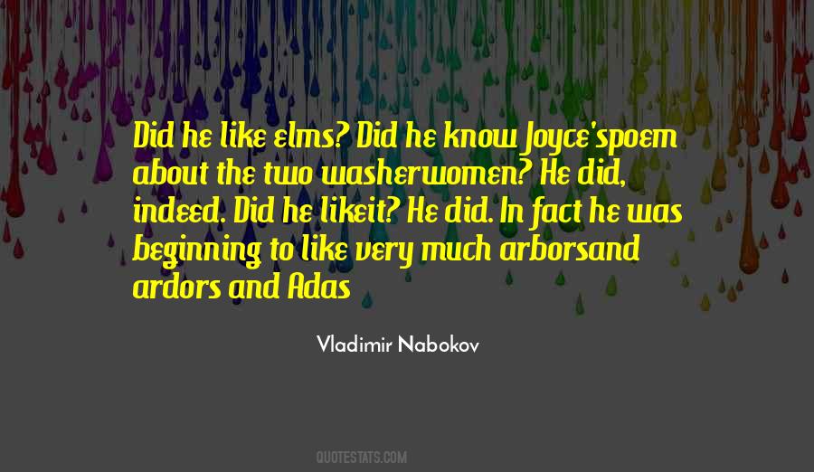 Quotes About Arbors #971175