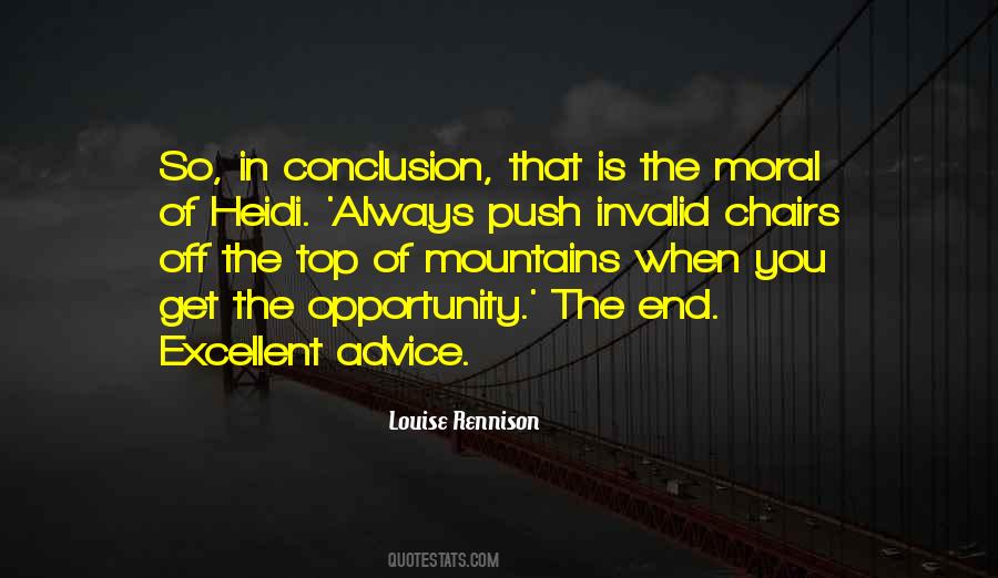 Opportunity The Quotes #125976