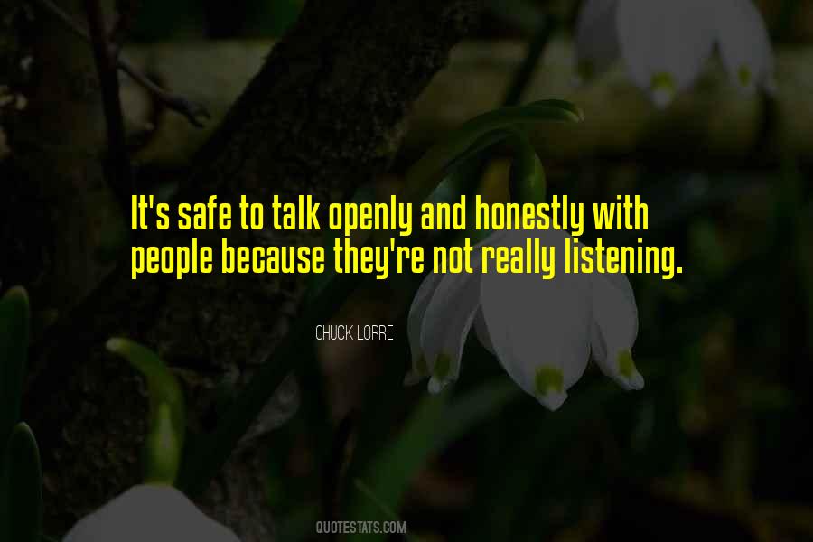 Not Listening To People Quotes #343325