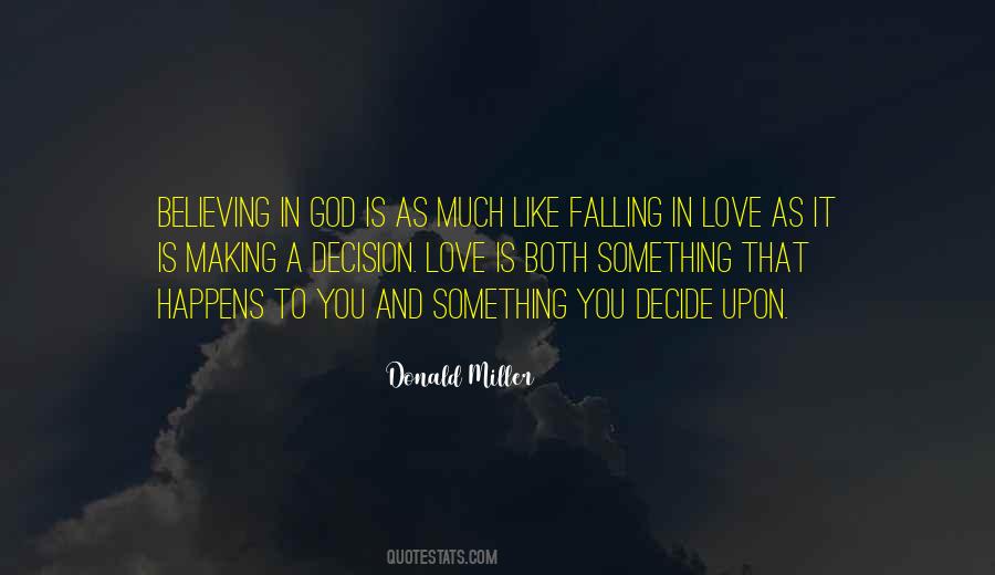 Quotes About Falling In Love With God #333502