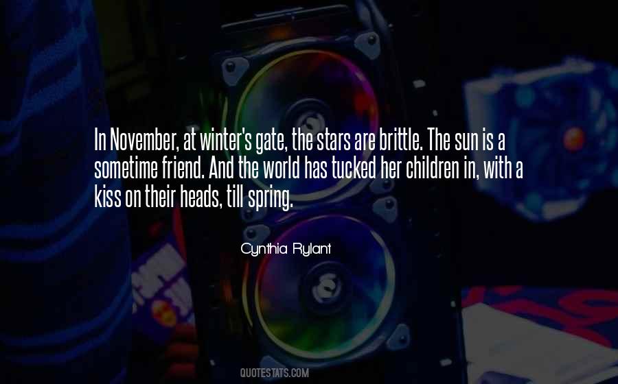 Quotes About Winter Sun #1372933