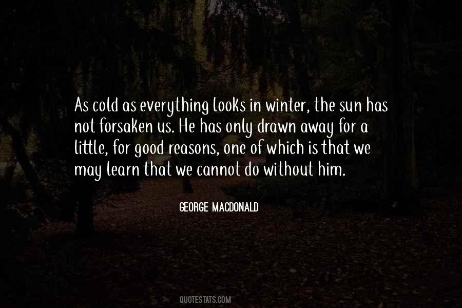 Quotes About Winter Sun #442765