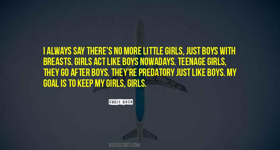 Boys There Quotes #205006