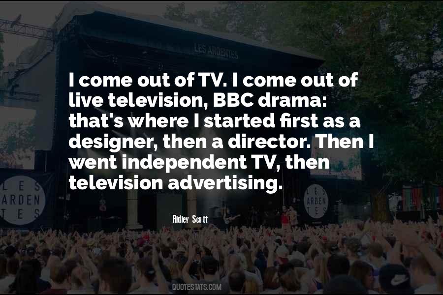 Quotes About Advertising On Tv #1644165