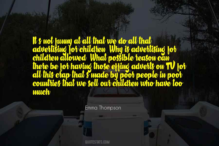 Quotes About Advertising On Tv #203112