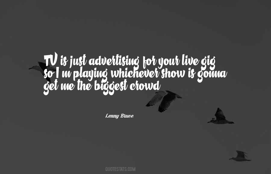Quotes About Advertising On Tv #547343