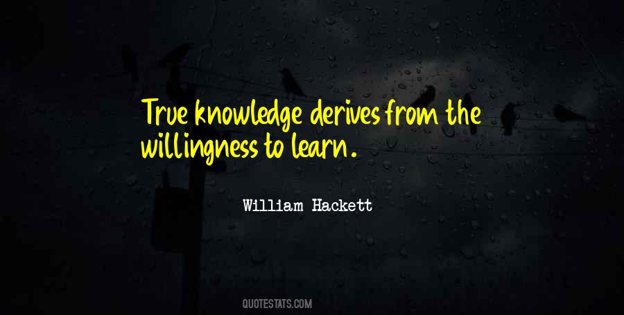 Quotes About Willingness To Learn #1873630