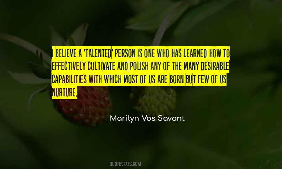 Quotes About Talented Person #1687173