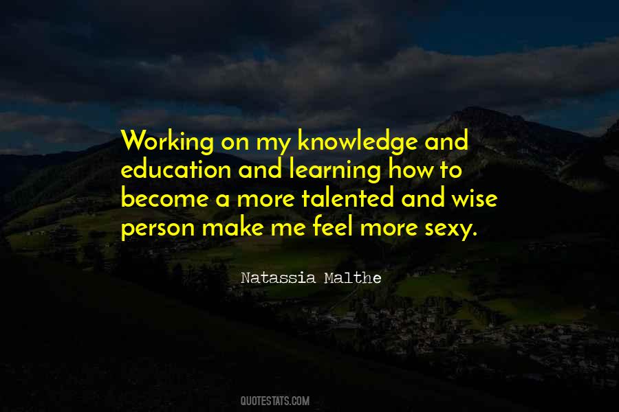 Quotes About Talented Person #673647