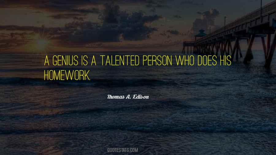 Quotes About Talented Person #767805