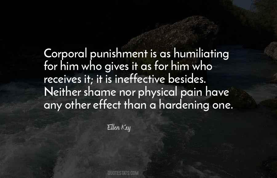 Quotes About Corporal Punishment #1769019