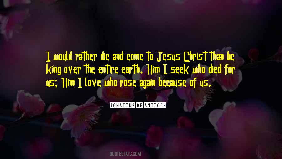 Quotes About Christ's Love For Us #227445