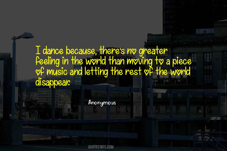 Music Dance Quotes #260671