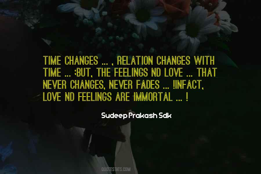 Quotes About Love Never Changes #1583341