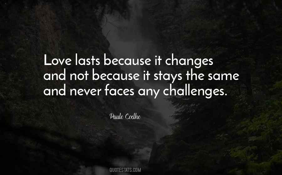 Quotes About Love Never Changes #1868010