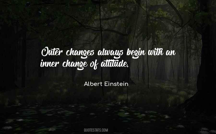 Quotes About Inner Change #1523138