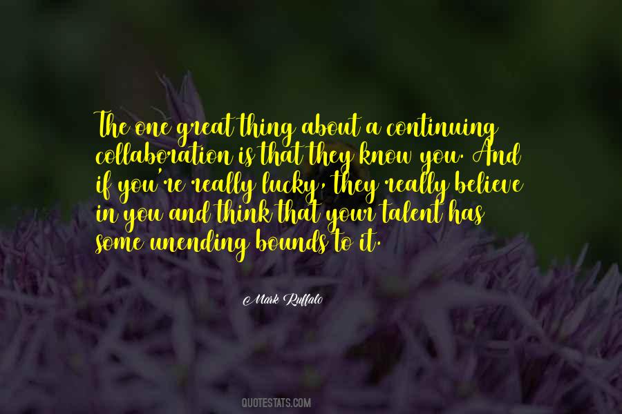 Your Talent Quotes #1374530