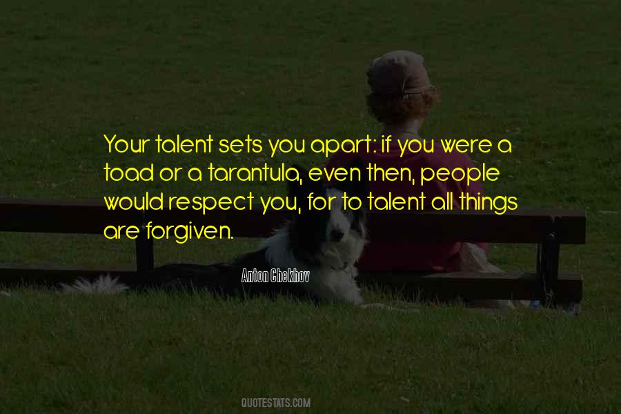 Your Talent Quotes #1690092