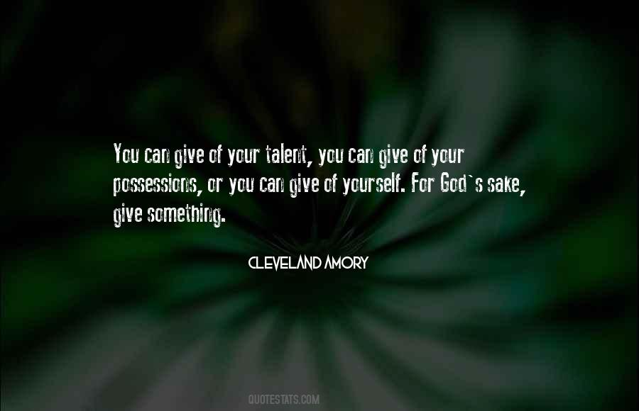 Your Talent Quotes #1809721