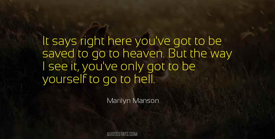 Quotes About Go To Hell #1356323