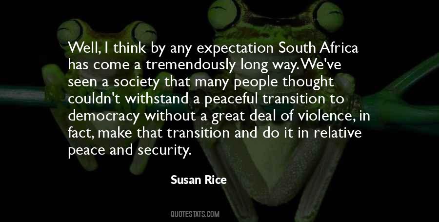 Quotes About Democracy In South Africa #1685796