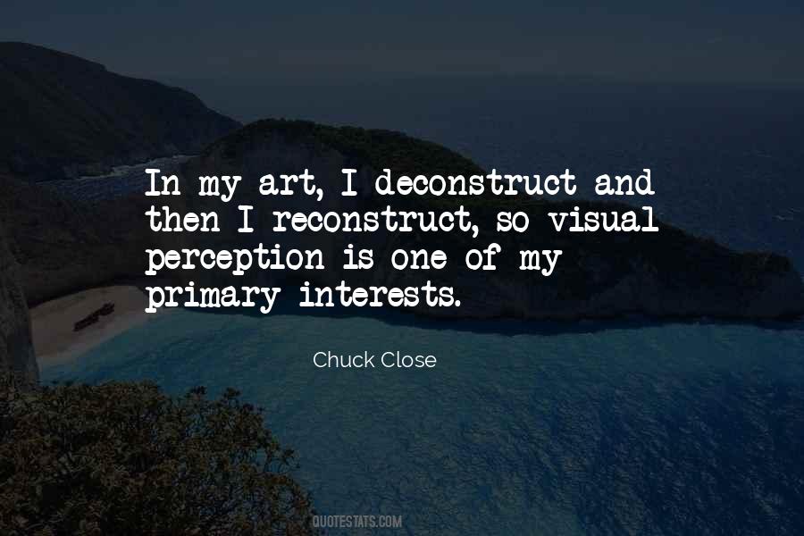 Quotes About Perception Of Art #1022897