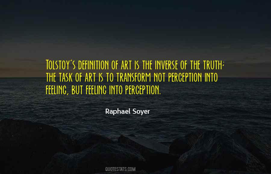 Quotes About Perception Of Art #1295338