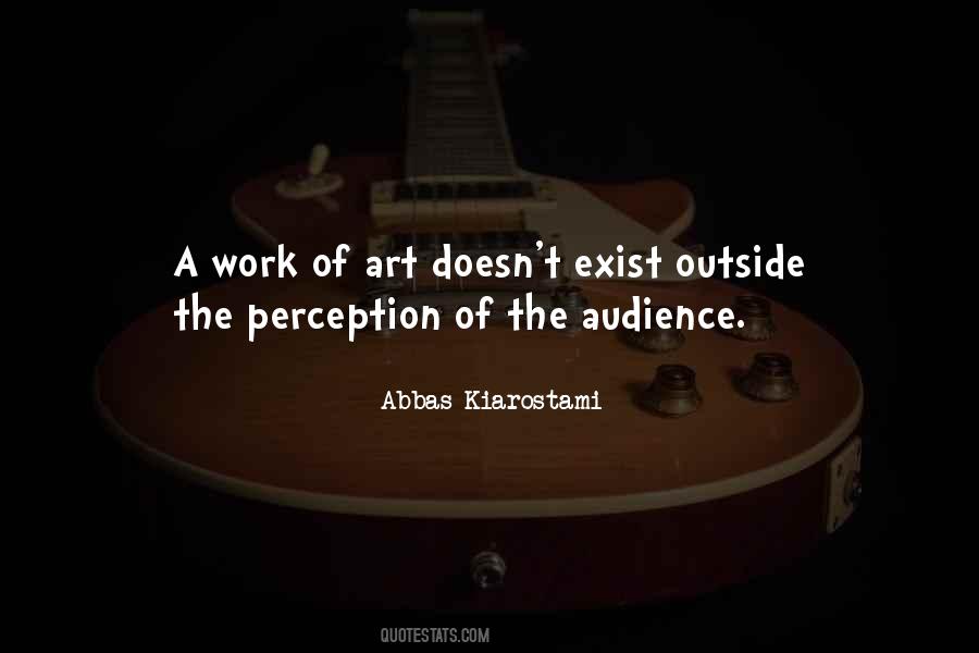 Quotes About Perception Of Art #1753299