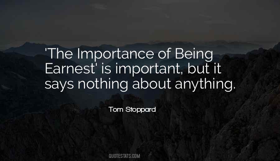 Quotes About Importance #1783257