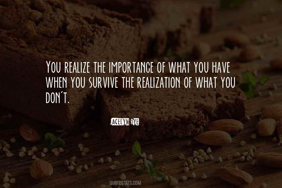 Quotes About Importance #1863399