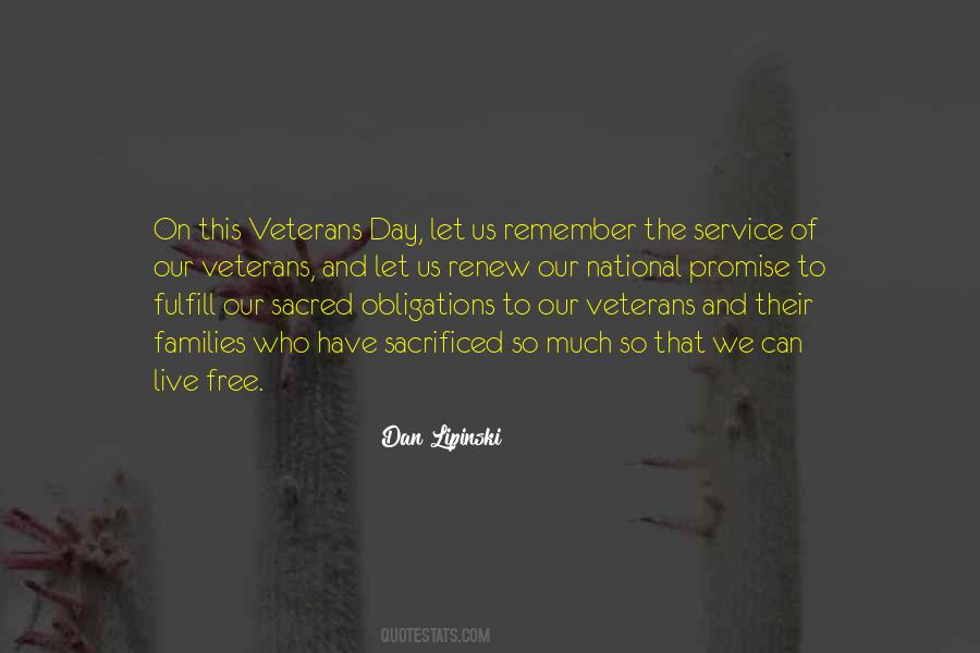Quotes About National Service #893386