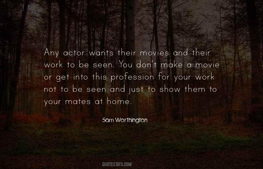 Movie Home Quotes #1034518