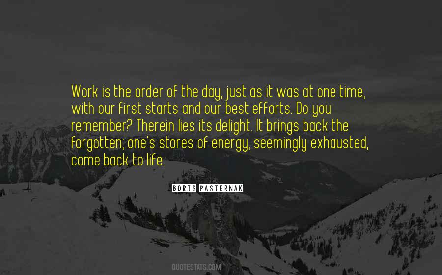 Quotes About Energy At Work #1444313