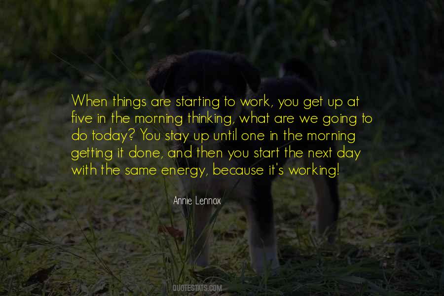 Quotes About Energy At Work #275233