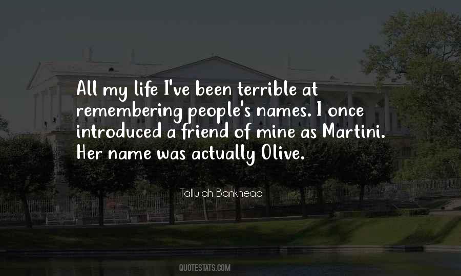 Quotes About Remembering People's Names #252065