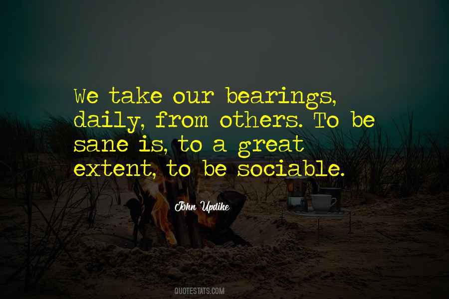 Quotes About Bearings #583673