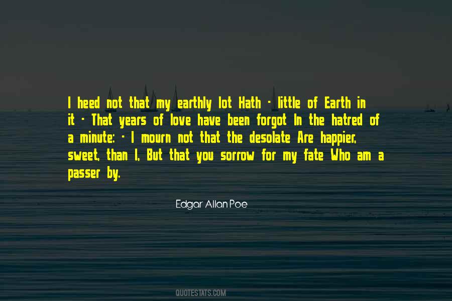 Quotes About The Fate Of Love #209021