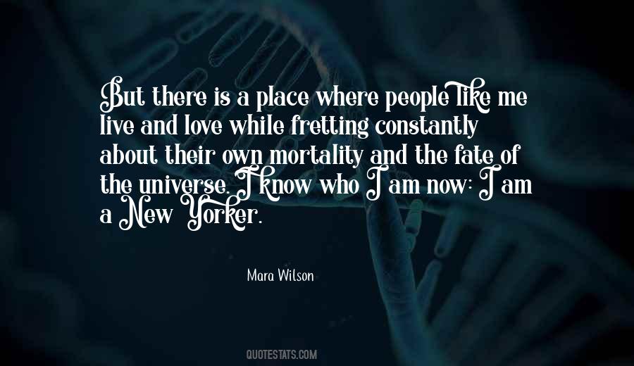 Quotes About The Fate Of Love #778412