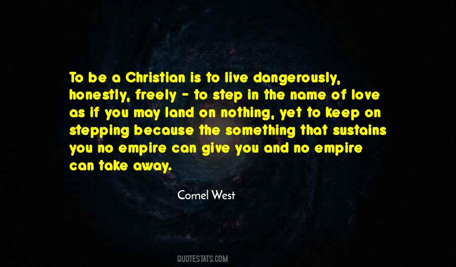 Step In The Name Of Love Quotes #616976