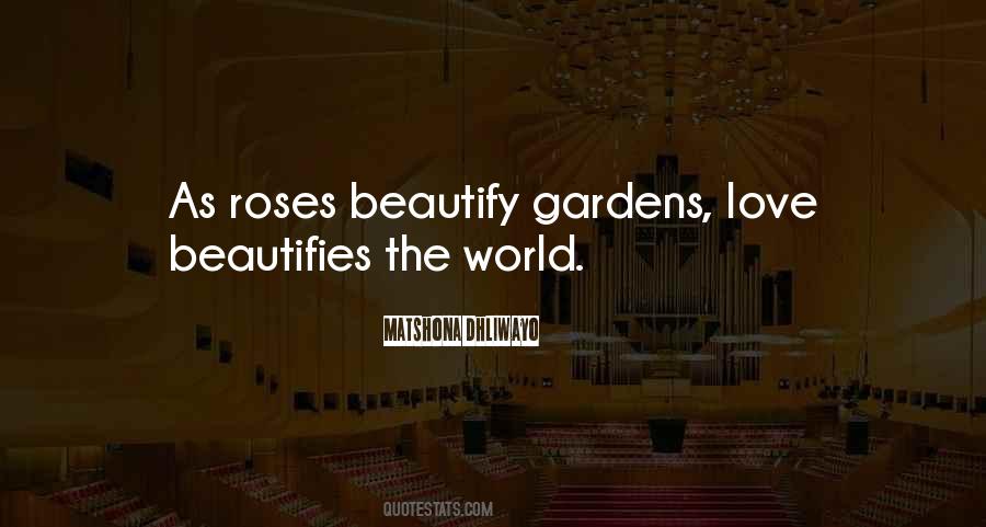 Beautify The World Quotes #1140342