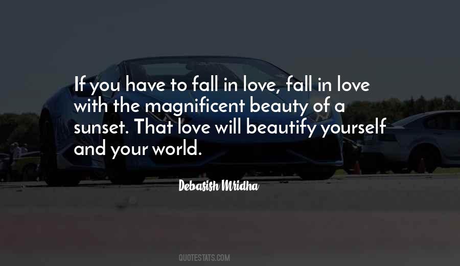 Beautify The World Quotes #15030