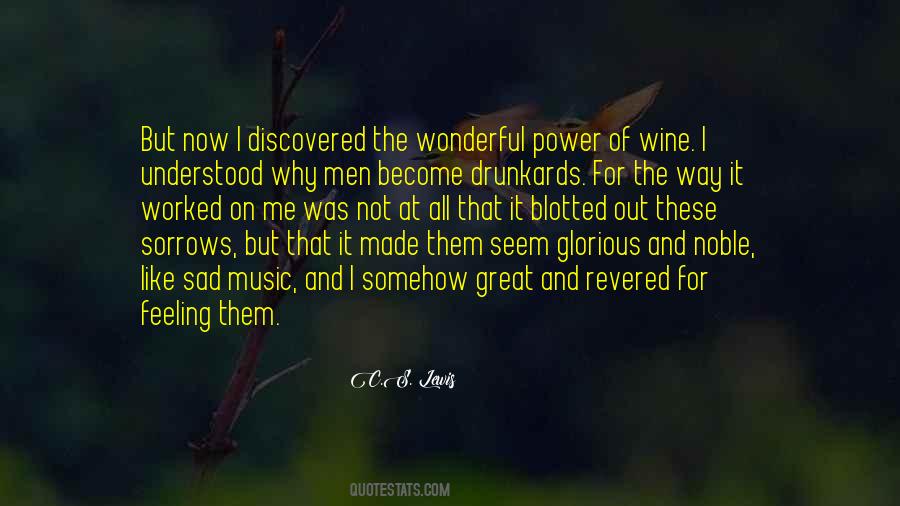 Quotes About Wine And Music #1758627
