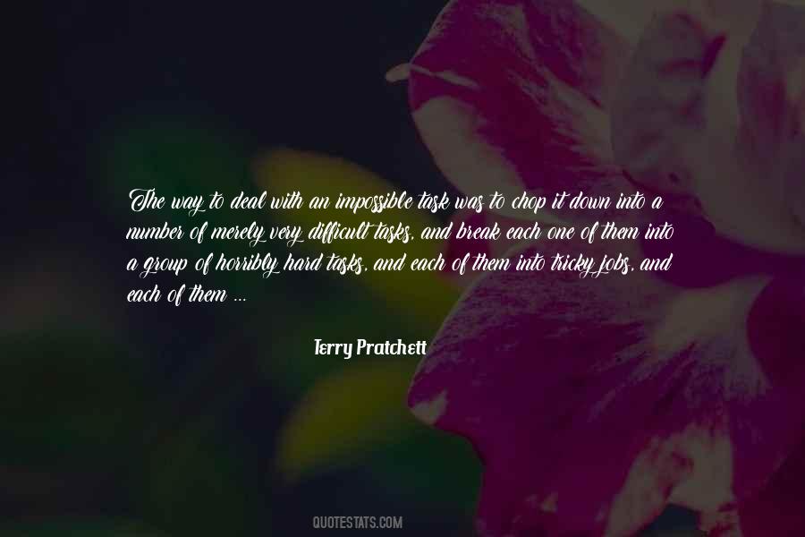 Quotes About Impossible Tasks #1419455