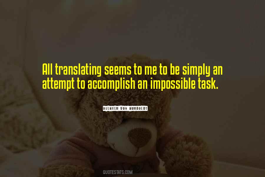 Quotes About Impossible Tasks #1668446